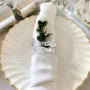 2/6Pcs Ramadan Kareem Napkin Rings Eid Mubarak Muslim Islamic Dinner Table Home Decoration Alloy Napkin Buckle Ramadan Gift 2024