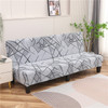 geometric folding sofa bed cover sofa covers stretchdouble seat cover slipcovers for living room geometric print