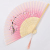 New Vintage Folding Fan Retro Chinese Japanese Bamboo Hand Folding Fan Dance Hand Fan Home Decoration Ornaments Craft Gift Fan