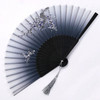 New Vintage Folding Fan Retro Chinese Japanese Bamboo Hand Folding Fan Dance Hand Fan Home Decoration Ornaments Craft Gift Fan