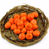 Cheap 20Pcs Mini Orange Artificial Fruits and Vegetables For Wedding Home Decoration Cognitive Toy Fake Plastic Foam Berries