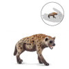 3.4inch Bear PVC Hyena Model Figure Kids Preschool Figurine Toy 14735 Bear Figurine For Home Decoration