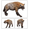 3.4inch Bear PVC Hyena Model Figure Kids Preschool Figurine Toy 14735 Bear Figurine For Home Decoration