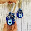 Lucky Eye Turkish Evil Eye Wall Hanging Braided Beads Keychain Car Keyring for Women Men Home Decor Living Room Wall Decoration Lucky Eye Turkish Evil Eye Wall Hanging Braided Beads Keychain Car Keyring for Women Men Home Decor Living Room Wall Decoration