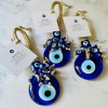Lucky Eye Turkish Evil Eye Wall Hanging Braided Beads Keychain Car Keyring for Women Men Home Decor Living Room Wall Decoration Lucky Eye Turkish Evil Eye Wall Hanging Braided Beads Keychain Car Keyring for Women Men Home Decor Living Room Wall Decoration