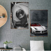 Vintage 80s Metal Car Decorative Plaque Tin Painting Car Poster Plaque Home Living Room Garage Club Wall Art Decor Mural Gift Vintage 80s Metal Car Decorative Plaque Tin Painting Car Poster Plaque Home Living Room Garage Club Wall Art Decor Mural Gift