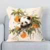 Cute Panda Pillowcase 40*40 Decorative Pillowcases Pillows for Bedroom Bed Cushion Cover 45x45cm Car Sofa Cushions Covers Pillow