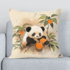 Cute Panda Pillowcase 40*40 Decorative Pillowcases Pillows for Bedroom Bed Cushion Cover 45x45cm Car Sofa Cushions Covers Pillow