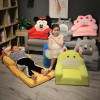 Sofas Children Sofa Cute Cartoon Lazy Folding Small Sofa Bed Girl Princess Baby Toddler Dual-purpose Child Seat All sofas