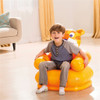 Cute Portable inflatable sofa Cartoon Animal Children Seat Tiger bear For Kid 3-8 Years Old Lovely Kids' PVC Chairs Baby Seats