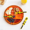 Eco Friendly Creatively Kids Dining Tool Set PP Spoon Fork Knife Car Cutlery Set Dinneractive for Children Gifts Baby Dropship