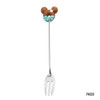 Stainless Steel Doughnut Spoon Fork Coffee Cake Dessert Tea Ice Cream Cartoon Teaspoon Stirring Candy Cute Kids Dinnerware