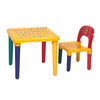Children Letter Table Chair Set Yellow & Red Children Letter Table Chair Set Yellow & Red