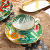 Top Grade Rainforest Ceramic Dinner Plates Geometric Pattern Ceramic Dish Charger Plate Dinnerware Plate Set Serving Dish