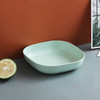 Square Disc Plastic Spit Bone Snack Plate Table Trash Tray Wheat Straw Tableware Food Cutlery Baby Cutlery Set Utensils