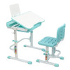 70CM Lifting Table Can Tilt Children Study Table Learning Table And Chair (With Reading Stand Without Table Lamp)