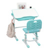 70CM Lifting Table Can Tilt Children Study Table Learning Table And Chair (With Reading Stand Without Table Lamp)