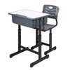 Two Colors Adjustable Students Children Desk and Chairs Set Children Study Table Set Kids Study Desk Kids Study Homework Desk