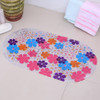 New 38cm*69cm Cute Cartoon Anti-Slip PVC Bath Mats With Sucker Bathroom Carpet Shower Pad Soft Massage Pad Multi-Color