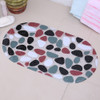 New 38cm*69cm Cute Cartoon Anti-Slip PVC Bath Mats With Sucker Bathroom Carpet Shower Pad Soft Massage Pad Multi-Color