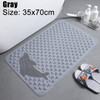 New 38cm*69cm Cute Cartoon Anti-Slip PVC Bath Mats With Sucker Bathroom Carpet Shower Pad Soft Massage Pad Multi-Color