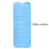 New 38cm*69cm Cute Cartoon Anti-Slip PVC Bath Mats With Sucker Bathroom Carpet Shower Pad Soft Massage Pad Multi-Color