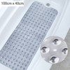 New 38cm*69cm Cute Cartoon Anti-Slip PVC Bath Mats With Sucker Bathroom Carpet Shower Pad Soft Massage Pad Multi-Color