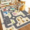 Carpet for Living Room Kids Play Clmbing Floor Mat Modern Road Traffic Route Map Area Rug Bedroom Bedside Sofa Table Doormat