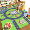 Carpet for Living Room Kids Play Clmbing Floor Mat Modern Road Traffic Route Map Area Rug Bedroom Bedside Sofa Table Doormat