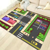 Carpet for Living Room Kids Play Clmbing Floor Mat Modern Road Traffic Route Map Area Rug Bedroom Bedside Sofa Table Doormat