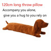 Dachshund Dog Plush Hug Pillow Soft Durable Stuffed Throw Cushion Animals Pillow for Sofa Home Decoration Gifts for Kids(47in)