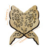 Bible Quran Holy Reading Display Book Stand Holder Wooden Religious Prayer Rehal Support Rack Gift Folding Shelf Easel Eid