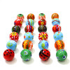Home Decor Collection Creative Handmade Glass Marbles Balls 18mm Rarity Children Puzzle Game Toys Cute New Year Gifts For Kids