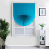 Non-Woven Shading Pleated Blinds Self-Adhesive Living Room Semi-Shading Blinds Home Decoration Curtain Kitchen Bedroom Curtains