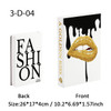 Fake Books Coffee Table Decoration Luxury Brand Perfume Supercar Fashion Girl Faux Decorative Book Storage Box Bderoom Decor