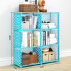 Storage Holders Simple Floor-To-Ceiling Bookcase Desk Storage Locker Desk Bookcase Children Bookcase Living Room Shelving Racks