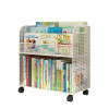 The Desk Book Storage Shelf Floor Simple Children's Bookcase With Wheels Under Cabinet Small Next To