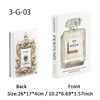 Fashion Perfume Fake Books For Decoration Luxury Brand Decorative Book Storage Box Coffee Table Ornaments Gift Magazine Decor