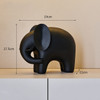 Nordic Style Elephant Resin Statue Ornaments, Home Decor Crafts, Office Desk Figurines Decoration, Bookcase Sculpture Gift