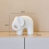 Nordic Style Elephant Resin Statue Ornaments, Home Decor Crafts, Office Desk Figurines Decoration, Bookcase Sculpture Gift