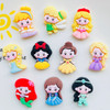 10 Pcs New Mini Kawaii Cartoon Princess Series Resin Scrapbook Diy Jewelry Children Gift Hairpin Accessories