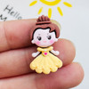 10 Pcs New Mini Kawaii Cartoon Princess Series Resin Scrapbook Diy Jewelry Children Gift Hairpin Accessories