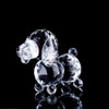 Crystal Dog Animal Figurine Glass Clear Dog Collection Ornament Handmade Puppy Paperweight Children Gift Home Table Decor