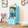 Environment Friendly Material Formaldehyde Free Simple Shelf Bookcase Kindergarten Bookrack Assembled Children Bookshelf