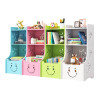 Environment Friendly Material Formaldehyde Free Simple Shelf Bookcase Kindergarten Bookrack Assembled Children Bookshelf