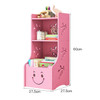 Environment Friendly Material Formaldehyde Free Simple Shelf Bookcase Kindergarten Bookrack Assembled Children Bookshelf