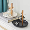 2023 New Nordic Bamboo Tree Branch Storage Tray Living Room Desktop Key Hanger Jewelry Display Frame