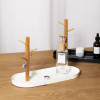 2023 New Nordic Bamboo Tree Branch Storage Tray Living Room Desktop Key Hanger Jewelry Display Frame
