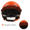 Moon Skiing Helmet With Goggles Integrally-molded Pc+eps High-quality