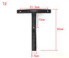Barber Chair Accessory Barber Chair Hairdressing Chair Metal Pull Cable Cord Handle Wrench Office Chair Armrest Fix Steel Plate